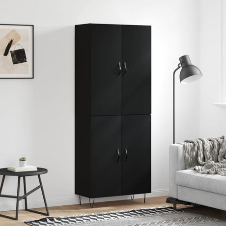 Highboard 69.5X34X180 Cm Engineered Wood
