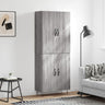 Highboard 69.5X34X180 Cm Engineered Wood