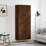 Highboard 69.5X34X180 Cm Engineered Wood