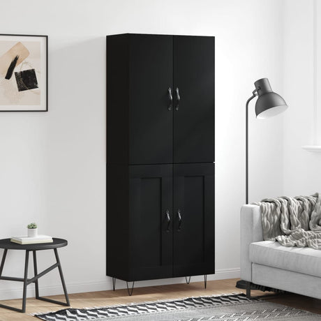Highboard 69.5X34X180 Cm Engineered Wood