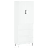 Highboard 69.5X34X180 Cm Engineered Wood