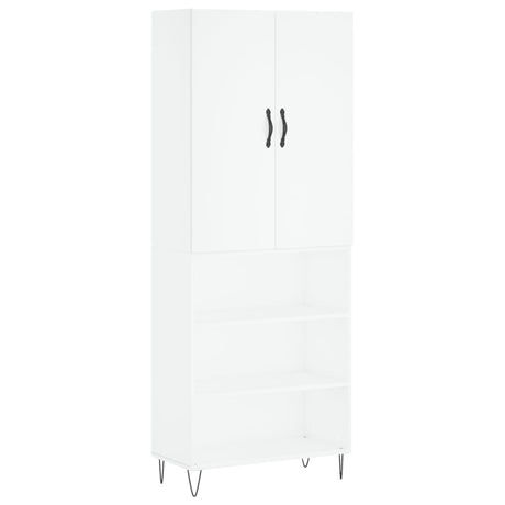 Highboard 69.5X34X180 Cm Engineered Wood