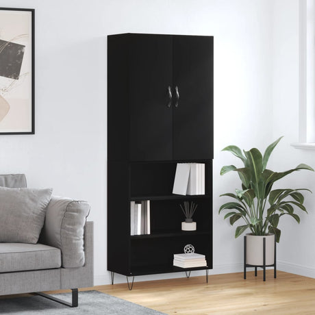 Highboard 69.5X34X180 Cm Engineered Wood