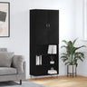 Highboard 69.5X34X180 Cm Engineered Wood