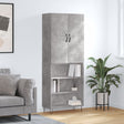Highboard 69.5X34X180 Cm Engineered Wood
