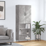 Highboard 69.5X34X180 Cm Engineered Wood