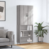 Highboard 69.5X34X180 Cm Engineered Wood