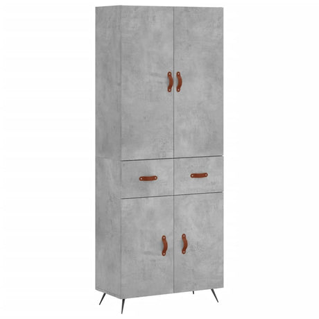 Highboard 69.5X34X180 Cm Engineered Wood