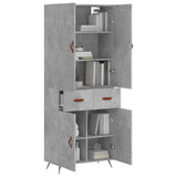 Highboard 69.5X34X180 Cm Engineered Wood