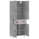 Highboard 69.5X34X180 Cm Engineered Wood