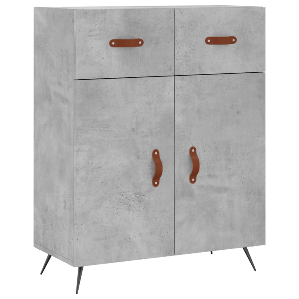 Highboard 69.5X34X180 Cm Engineered Wood