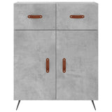 Highboard 69.5X34X180 Cm Engineered Wood
