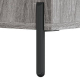 Highboard 69.5X34X180 Cm Engineered Wood