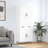 Highboard 69.5X34X180 Cm Engineered Wood