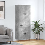 Highboard 69.5X34X180 Cm Engineered Wood
