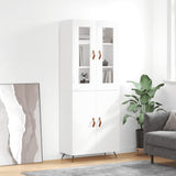 Highboard 69.5X34X180 Cm Engineered Wood