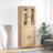 Highboard 69.5X34X180 Cm Engineered Wood