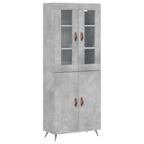 Highboard 69.5X34X180 Cm Engineered Wood
