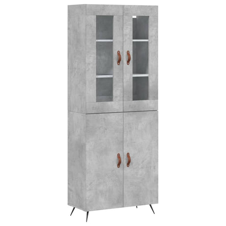 Highboard 69.5X34X180 Cm Engineered Wood
