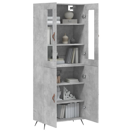 Highboard 69.5X34X180 Cm Engineered Wood