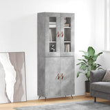 Highboard 69.5X34X180 Cm Engineered Wood