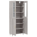 Highboard 69.5X34X180 Cm Engineered Wood