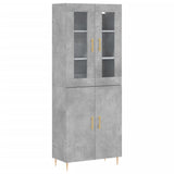 Highboard 69.5X34X180 Cm Engineered Wood