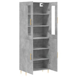 Highboard 69.5X34X180 Cm Engineered Wood