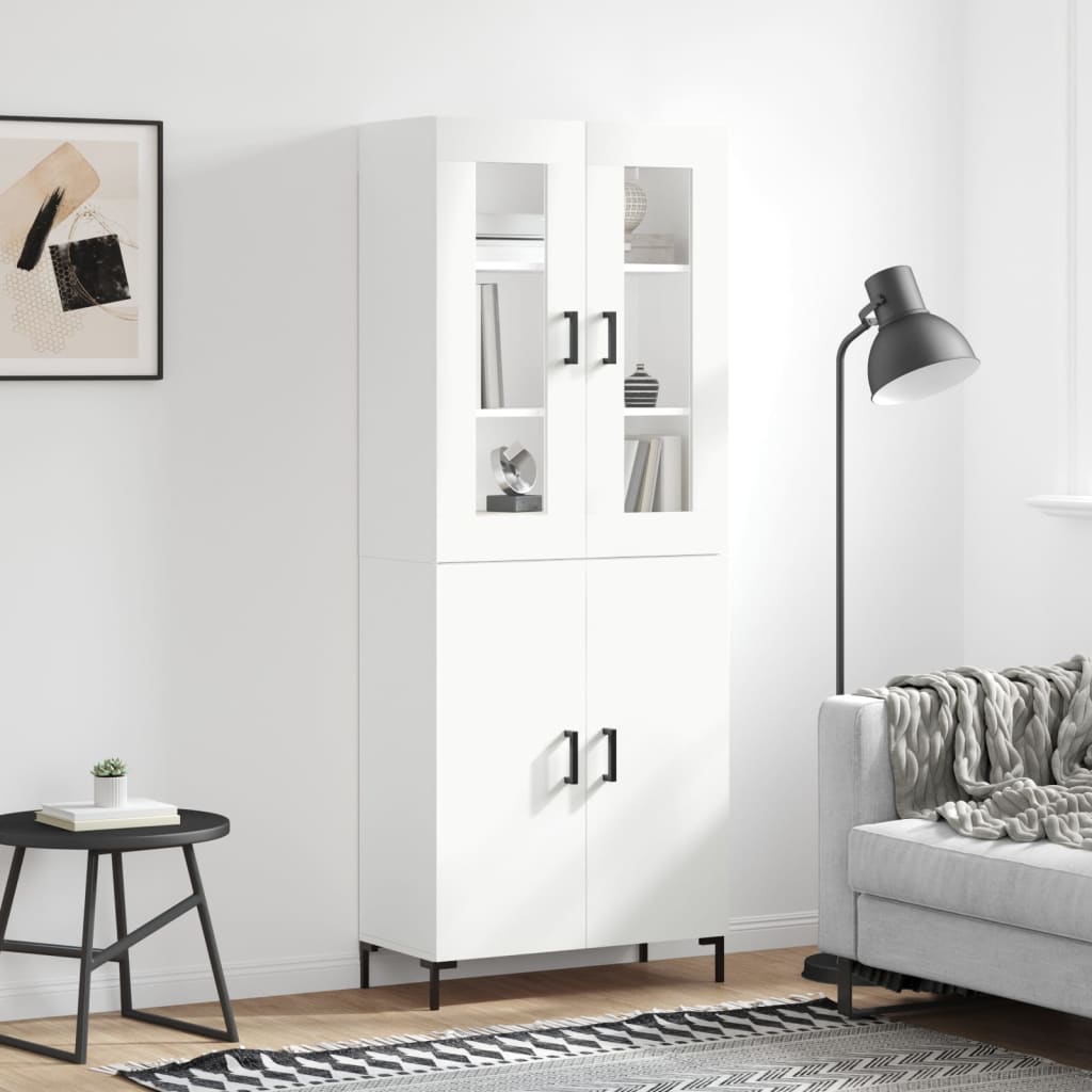 Highboard 69.5X34X180 Cm Engineered Wood