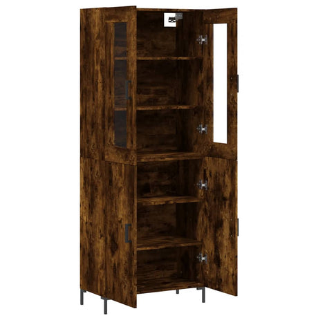 Highboard 69.5X34X180 Cm Engineered Wood