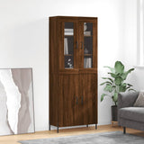 Highboard 69.5X34X180 Cm Engineered Wood