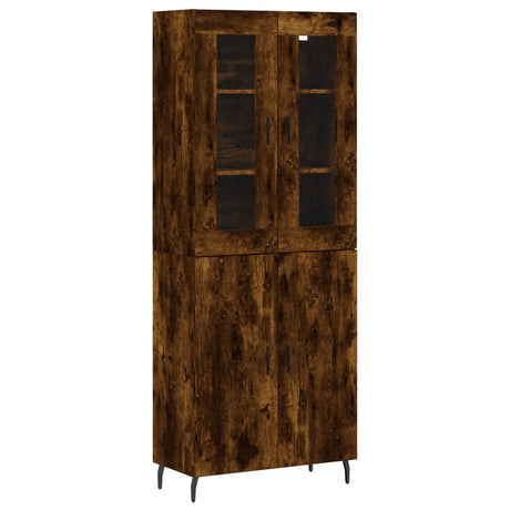 Highboard 69.5X34X180 Cm Engineered Wood