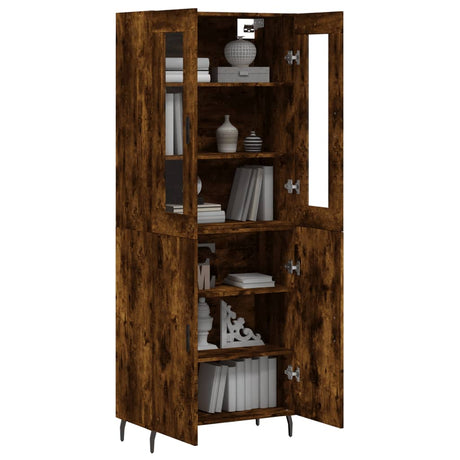 Highboard 69.5X34X180 Cm Engineered Wood