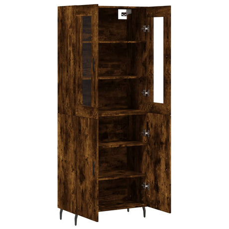 Highboard 69.5X34X180 Cm Engineered Wood