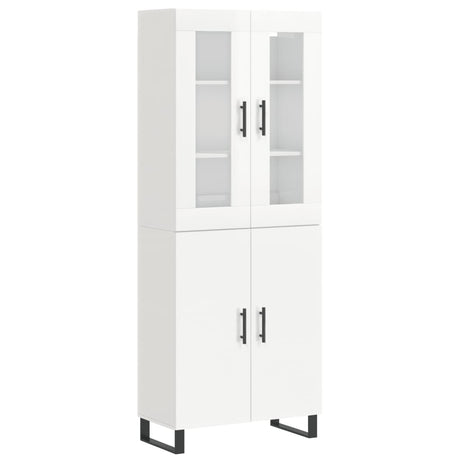 Highboard 69.5X34X180 Cm Engineered Wood