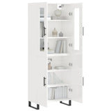 Highboard 69.5X34X180 Cm Engineered Wood