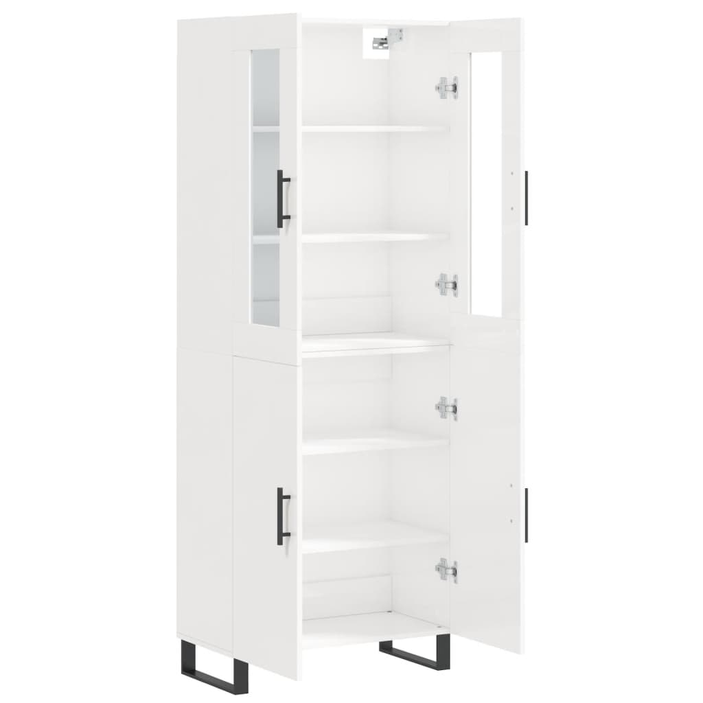 Highboard 69.5X34X180 Cm Engineered Wood