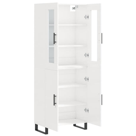 Highboard 69.5X34X180 Cm Engineered Wood