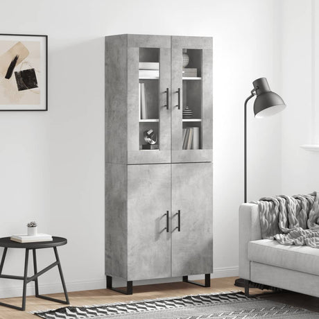 Highboard 69.5X34X180 Cm Engineered Wood