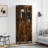 Highboard 69.5X34X180 Cm Engineered Wood