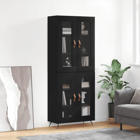Highboard 69.5X34X180 Cm Engineered Wood