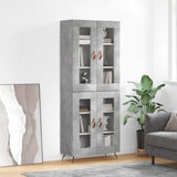 Highboard 69.5X34X180 Cm Engineered Wood