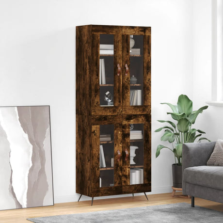 Highboard 69.5X34X180 Cm Engineered Wood