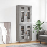Highboard 69.5X34X180 Cm Engineered Wood