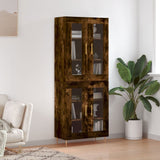 Highboard 69.5X34X180 Cm Engineered Wood