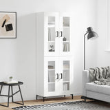 Highboard 69.5X34X180 Cm Engineered Wood