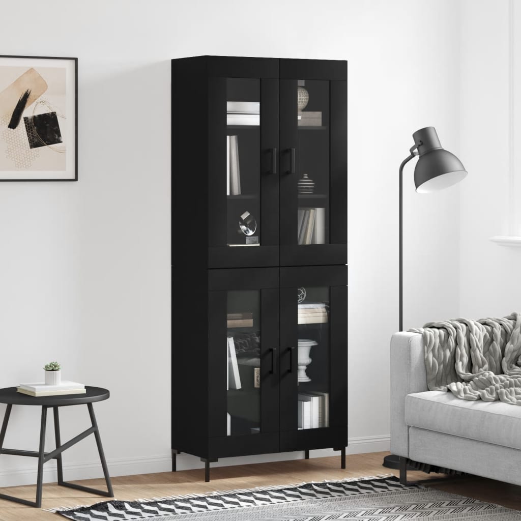 Highboard 69.5X34X180 Cm Engineered Wood