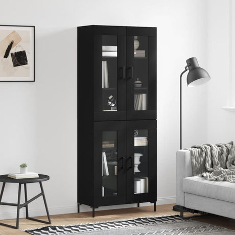 Highboard 69.5X34X180 Cm Engineered Wood