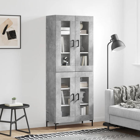 Highboard 69.5X34X180 Cm Engineered Wood