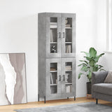 Highboard 69.5X34X180 Cm Engineered Wood